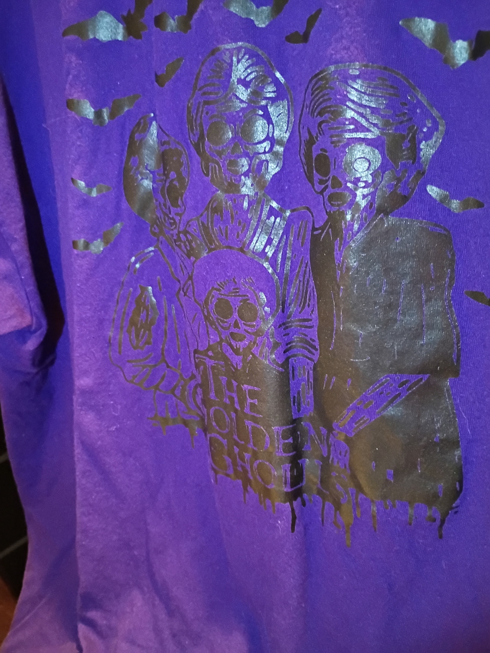 Kids Purple Graphic Tee - The Golden Choir Design